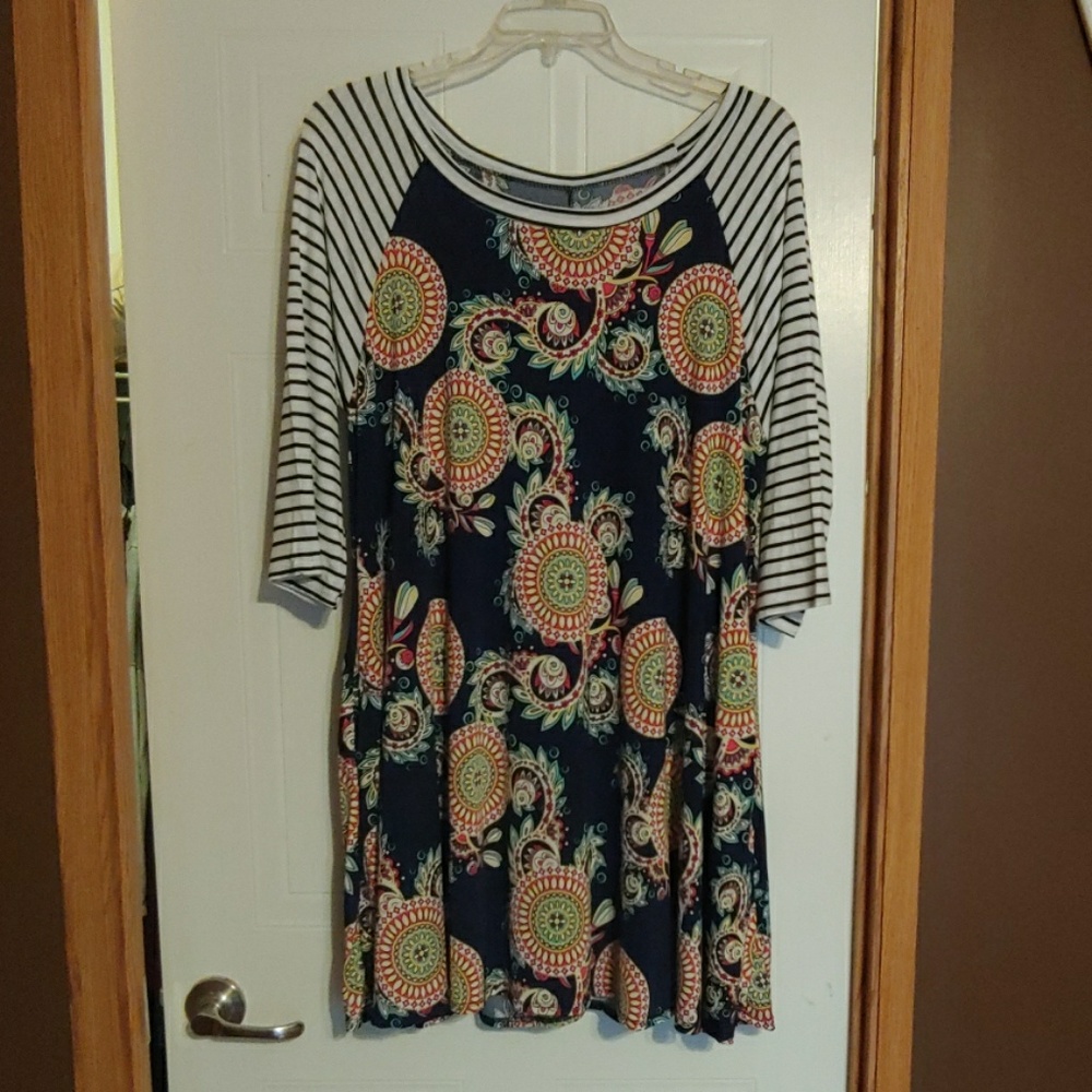 Navy dress